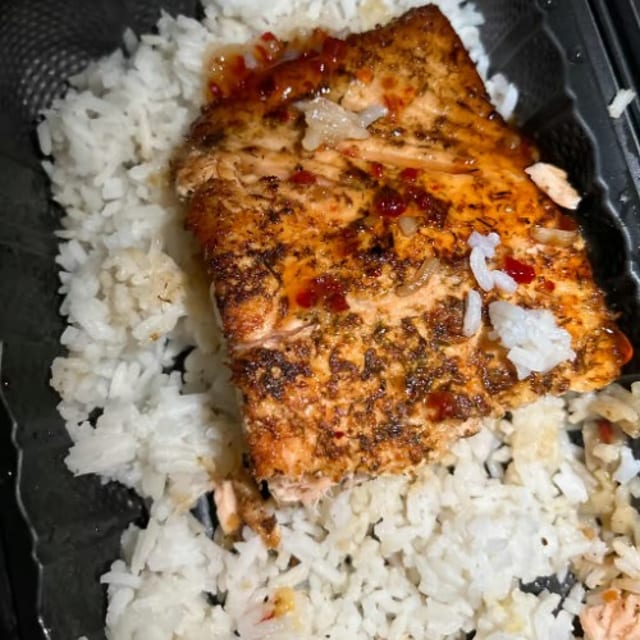 Salmon Dinner.