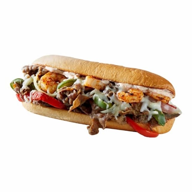 Shrimp Chicken Cheesesteak.